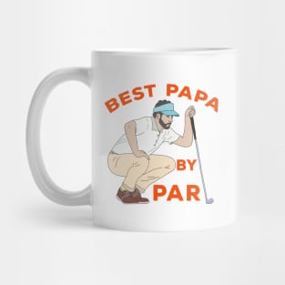 Best Papa By Par Mug